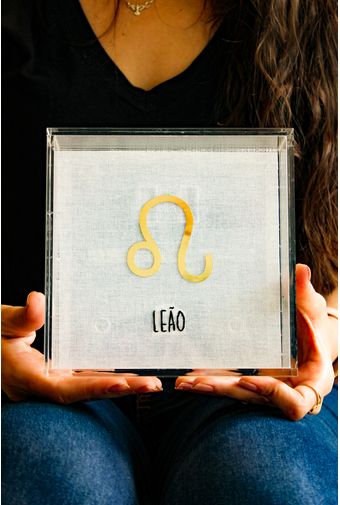 Quadro Acrilico Leao Mimo Galeria